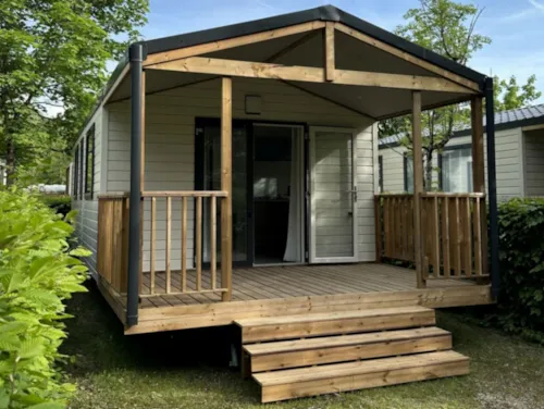 Mietunterkunft - Mobilheim Confort - 23M² - 2 Schlafzimmer - image n°1 - Family's Camping Le Savoy