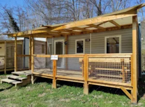 Locatif - Mobile-home CONFORT - 30m² - 3 bedrooms (6 adults + 2 children) - Family's Camping Le Savoy