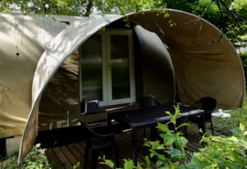 Huuraccommodatie(s) - Coco Sweet - 19M² - (Zonder Toiletgebouw) - Family's Camping Le Savoy