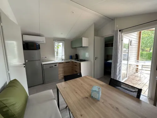 Mietunterkunft - Mobilheim Confort - 23M² - 2 Schlafzimmer - image n°8 - Family's Camping Le Savoy