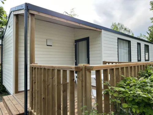 Huuraccommodatie(s) - Stacaravan Comfort - 27M² - 3 Slaapkamers - image n°10 - Family's Camping Le Savoy