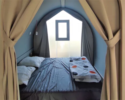 Mietunterkunft - Coco Sweet - 19M² - (Ohne Toilettenblock) - image n°4 - Family's Camping Le Savoy