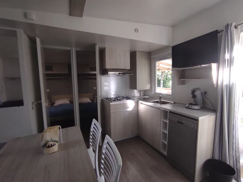 Mobilhome Confort - 30M² - 3 Chambres (6 Adultes + 2 Enfants)