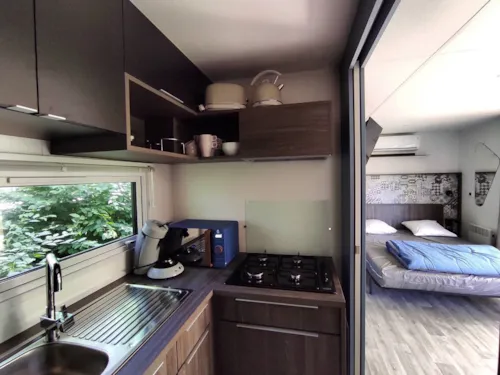 Location - Mobilhome Hotelier - 20M² - 1 Chambre - image n°7 - Family's Camping Le Savoy