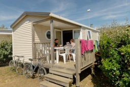 Huuraccommodatie(s) - Cottage Comfort - 3 (Slaap)Kamers + Terrass - Camping Paradis Sol à Gogo