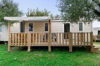 Mobil-Home Confort - 31 M²- 3 Habitaciones - Terraza Elevada