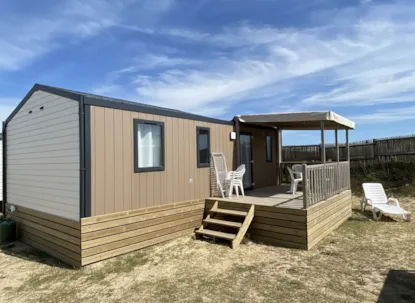 Mobil-Home Confort - 27 M²- 2 Habitaciones - Terraza Elevada