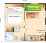 Casa Mobile 16M² - Super Astria - 1 Camera - Fronte Stagno Casa Mobile 16M² - Super Astria - 1 Camera - Fronte Stagno