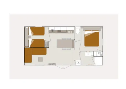 Casa Mobile 31M² - 2 Camere Luxe