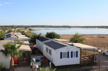 Mietunterkunft - Mobilheim 23M²- 2 Zimmer - Am Teich - Camping Bleu Marine