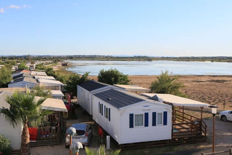 Mobilheim 23m²- 2 Zimmer - Am Teich