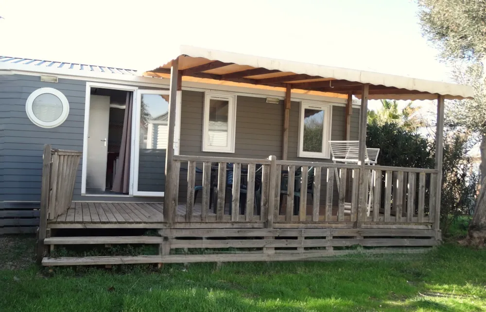 Location - Mobil Home 31M² - 3 Chambres - Camping Bleu Marine