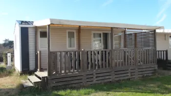 Mietunterkunft - Mobilheim 34M² - 3 Zimmer - Luxe - Camping Bleu Marine