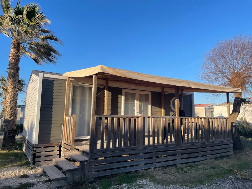 Location - Mobil Home 31M² - 2 Chambres Luxe - Camping Bleu Marine