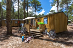 Huuraccommodatie(s) - Cottage Premium 27M² - Wellness Sport Camping Carcans