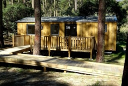 Location - Cottage Premium 27M² - Adapté Aux Personnes À Mobilité Réduite - Wellness Sport Camping Carcans