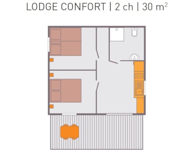 Lodge Confort 30m²