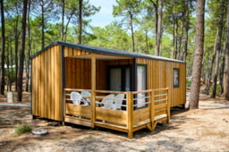 Huuraccommodatie(s) - Cottage Premium 2 Slaapkamers 25M2 - Wellness Sport Camping Carcans