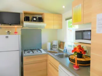 Mietunterkunft - Sun Top Presta 29M² - Capfun - Camping La Malissonne
