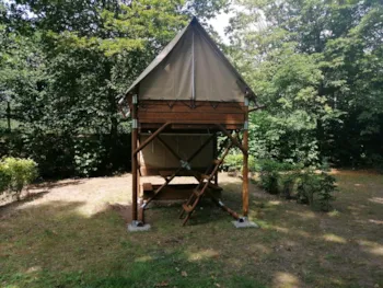 Mietunterkunft - Biwakzelt Mit 1 Schlafzimmer. Bettwäsche Ist Obligatorisch, Wenn Sie Möchten, Dass Wir Sie Miete - Camping du Lac