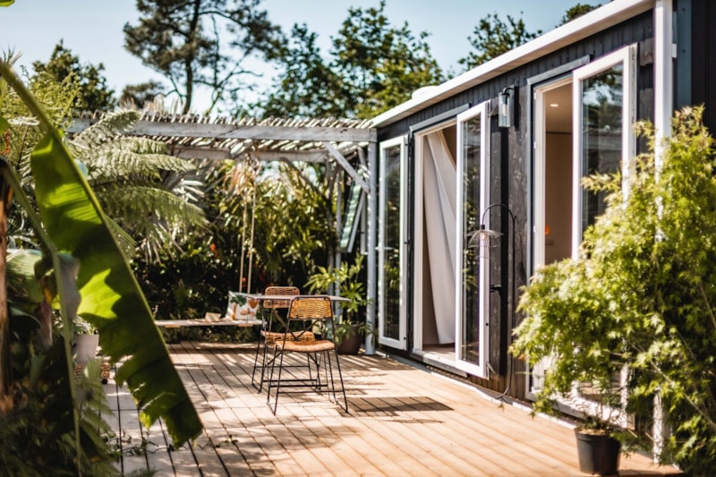 Mobil home Premium 2 ch. Le linge de lit est obligatoire si vous souhaitez nous le louons.
