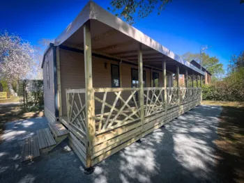 Mietunterkunft - Prämie Mobilheim 3 Zimmer. Bettwäsche Ist Obligatorisch, Wenn Sie Möchten, Dass Wir Sie Miete - Camping du Lac