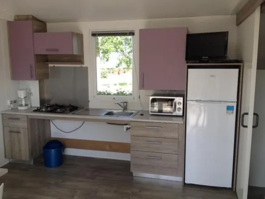 C- Mobil Home Hélios - Pmr - 2 Chambres 32M² Avec Terrasse Couverte