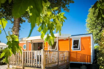 Mietunterkunft - Mobilheim Caraïbes Mit Klimaanlage 2 Schlafzimmer - Chadotel Les Jardins Catalans