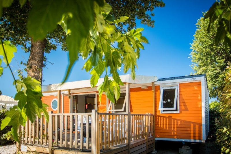 C-stacaravan met 2 slaapkamers en airconditioning in het Caribisch gebied