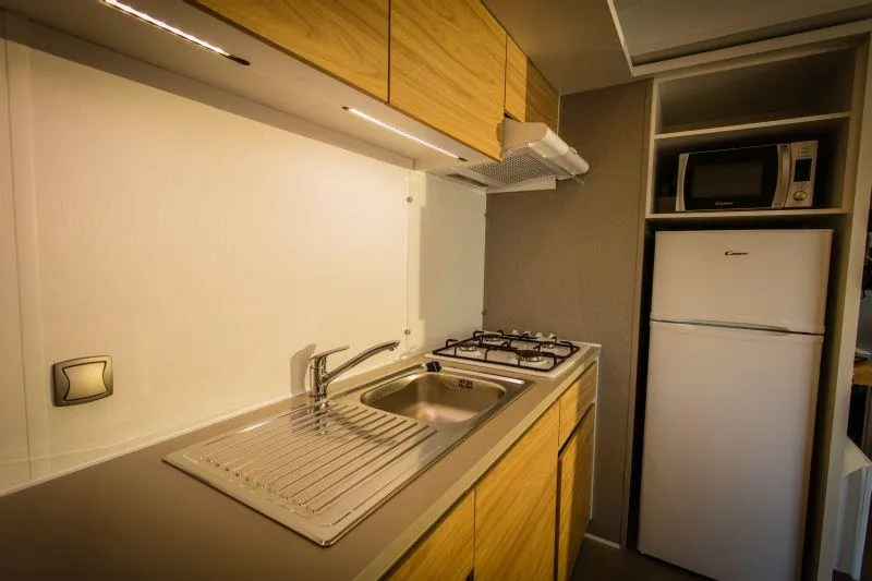 C- Mobil-Home Baltique Climatisé - 3 Chambres