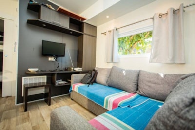Mobil-home Méditerranée - 2 bedrooms and air conditioning