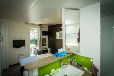 Mobil-home Méditerranée - 2 bedrooms and air conditioning