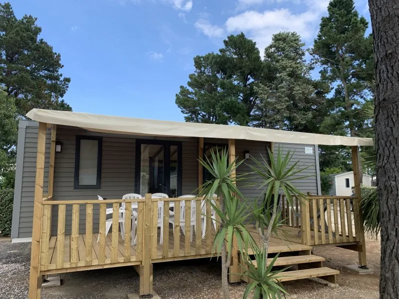 C- Mobil-Home Baltique Climatisé - 3 Chambres