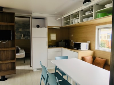 Mobil-home Méditerranée 3-bedroom and air-conditioned