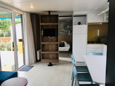 Mobil-home Méditerranée 3-bedroom and air-conditioned