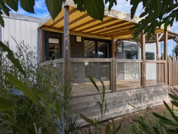 Location - C- Mobil Home Méditerranée - 3 Chambres Climatisé - Chadotel Les Jardins Catalans