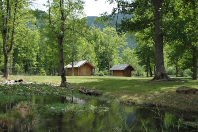 Chalet without bathroom