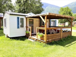 Location - Mobil Home Cosy 3 Chambres - Au Valbonheur (Camping le Plan d'Eau)