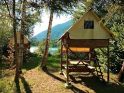 Accommodation - Bivouac On Piles (Without Toilet Blocks) - Camping Valbonheur