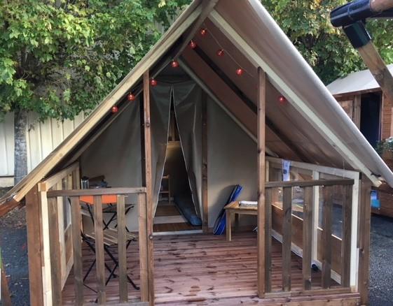 Accommodation - Cyclo-Tent - Au Valbonheur (Camping le Plan d'Eau)