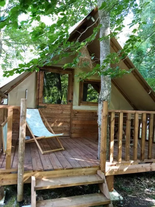 Mietunterkunft - Zelt Amazone Without Toilet Block - image n°1 - Camping Valbonheur