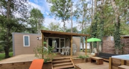 Accommodation - Mobile-Home Luxe - Camping Valbonheur