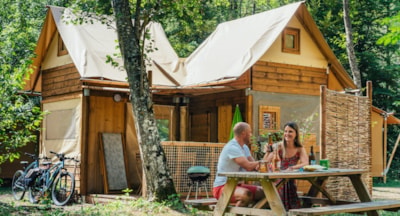 Wooden cabin