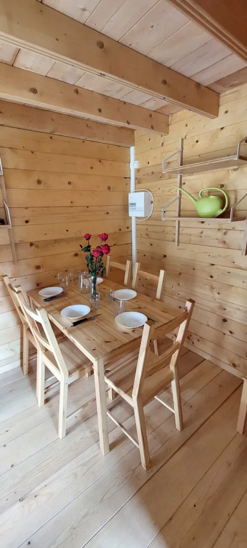 Mietunterkunft - Chalet Flucht - image n°3 - Camping Valbonheur