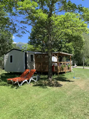 Mietunterkunft - Mobilheim Komfort - Camping Valbonheur