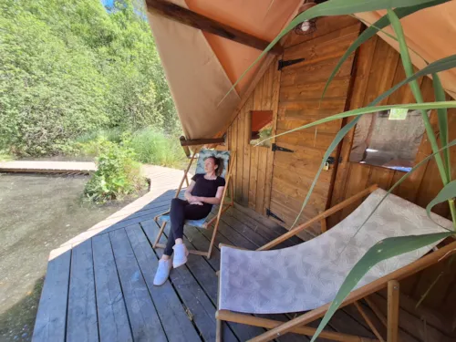 Huuraccommodatie(s) - Flo' Tent - image n°8 - Camping Valbonheur