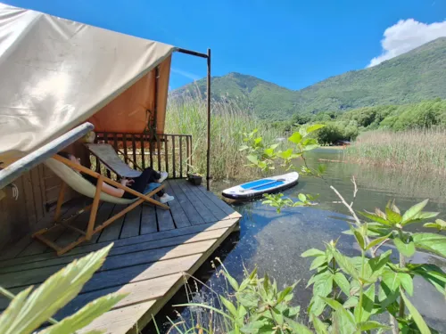 Huuraccommodatie(s) - Flo' Tent - image n°9 - Camping Valbonheur