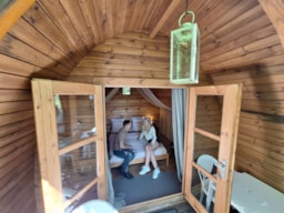 Accommodation - Wooden Cabin Igloo (Without Toilet Blocks) - Camping Valbonheur
