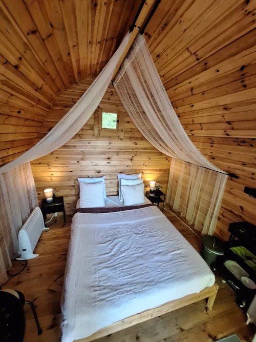 Accommodation - Wooden Cabin Igloo (Without Toilet Blocks) - image n°2 - Camping Valbonheur
