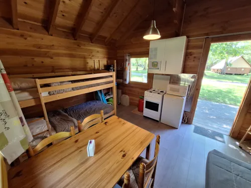 Huuraccommodatie(s) - Chalet Zonder Badkamer - image n°3 - Camping Valbonheur